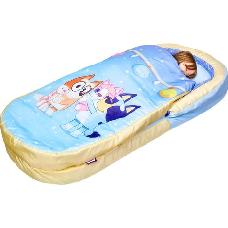 Lit gonflable bébé 130x61 cm avec sac de couchage intégré – Housse lavable en machine – Confort optimal pour enfants de 18 mois à 3 ans – Character World