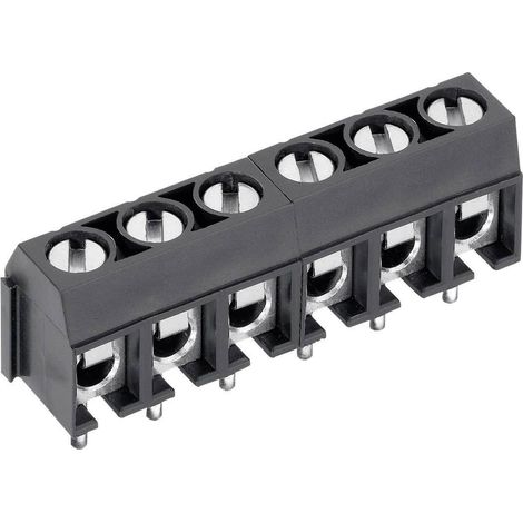 Bornier à vis PTR Hartmann AK500/8DS-5.0-V 50500080121E 1.50 mm² Nombre de pôles 8 gris 1 pc(s) D29642