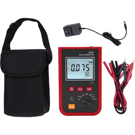 Testeur de fuites de courant multifonctionnel, puissant et portable, anti-interférences, détecteur de défauts à la terre, prise américaine 100-240 V (1/5)
