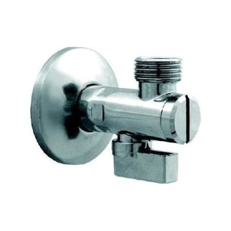 IDMAR 1/2" x 3/8" Eckkugelhahn mit Filter