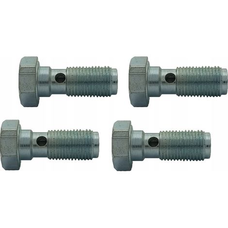 4 viti di troppo pieno - banjo per occhielli - lunghe M10x1 - zincate SR-05 (1/5)