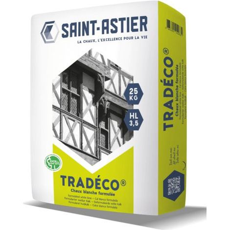 Chaux spéciale enduits chanvre TRADECO,