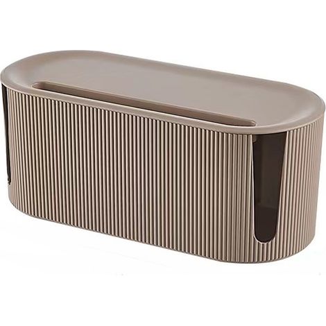 Boîte de Rangement de Câbles, Câche Multiprise Câble Boîte de Rangement, Boîte Cache Câble, Boîte de Gestion des Câbles,pour Dissimuler (1/5)