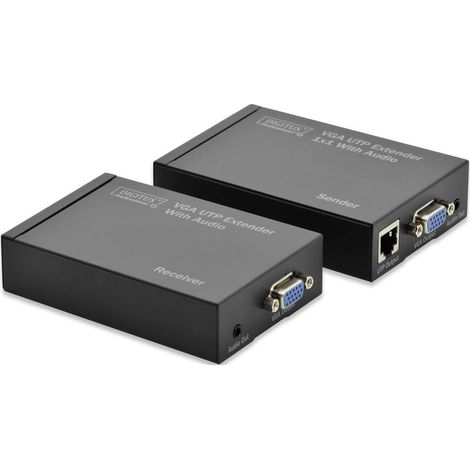 Digitus DS-53400 VGA Extender (Estensore) su cavo di rete RJ45 300 m (1/5)