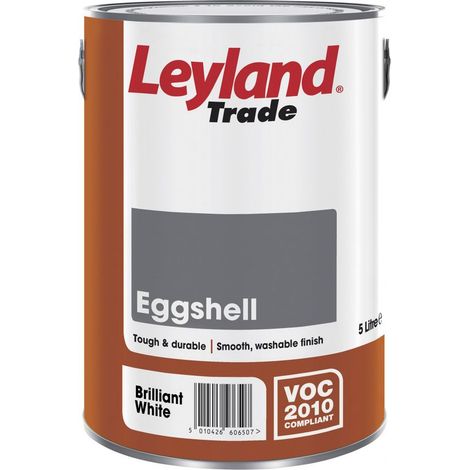Leyland Eggshell 5 Liter Brilliant White