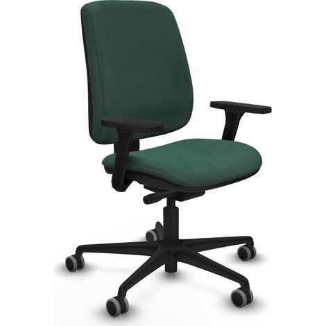 Silla de oficina piqueras y crespo Alares verde botella espuma cómoda (1/2)