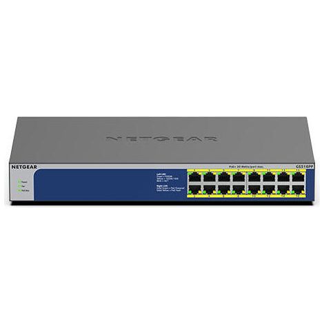 Netgear GS516PP Switch 16 Puertos Gigabit PoE (1/4)