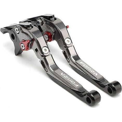Accessoires moto Honda Forza 300 250 125 Forza300 : levier de frein et d'embrayage pliable, extensible et réglable CNC pour scooter.