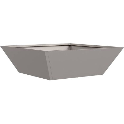 Jardinière Cache-pot de jardin 5 pcs Rouillé 50 x 50 x 15 cm (1/5)