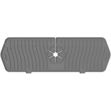 Dosseret d'évier de cuisine, coussinet de robinet de 45 cm pour la protection du plan de travail, adapté à la protection solaire et au dosseret de cuisine et de salle de bain (1/5)