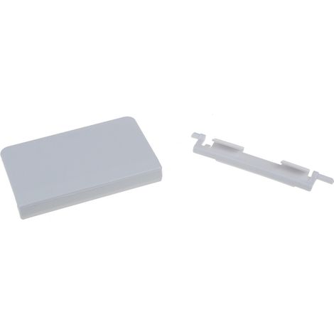 Liebherr – Poignée portillon freezer – Pièce détachée pour congélateur incluse – Longueur 20cm – Largeur 5cm – 9590228