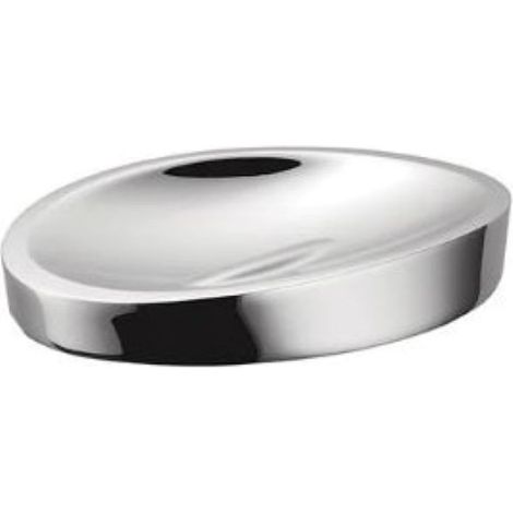 COLOMBO DESIGN Plus porta sapone d'appoggio, colore nero opaco codice prod: W49400NM (1/2)