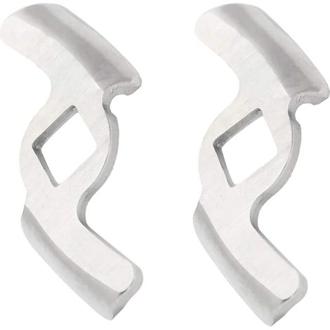 Lame de Hachoir à Viande en Acier Inoxydable 304,2 Pièces Plaque de Broyage, Disque Accessoire pour Broyeur, Outils de Viande et de Volaille (1/5)