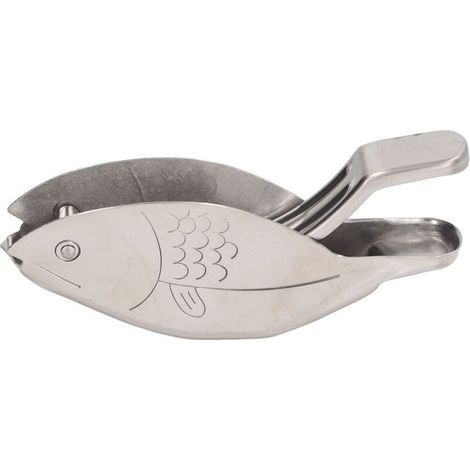 Presse-Citron Manuel en Acier Inoxydable avec Motifs Oiseaux et Poissons, Mini Extracteur de Jus Créatif pour Cuisine