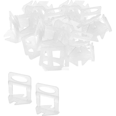 Croisillon Autonivelant 3 mm, 180 Pièces Languettes de Nivellement, Espaceurs de Carrelage Cale Carrelage Sol, Système de Nivellement de Carrelage pour Hauteur de Carrelage 3-12 mm (1/5)