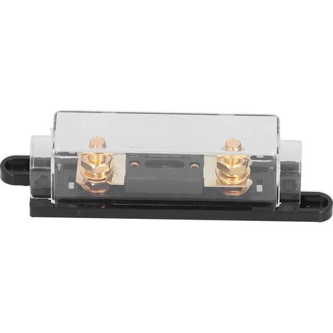 Portafusibili AGU da 100 A - Protezione elettrica per amplificatore di potenza audio per auto, cavo da 0/4 AWG (1/5)
