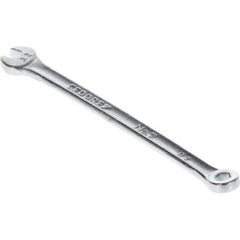 Llave mixto DIN 3113 A, ISO 3318, lado e/planos : 3,2 mm, Largo 78 mm