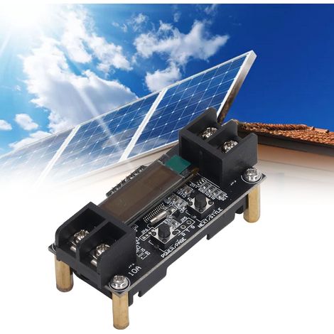 50-V-Solarstromtester, Wattstunden-Batteriestrommonitor, 10-A-Solarstrom-Produktionstimer (1/5)