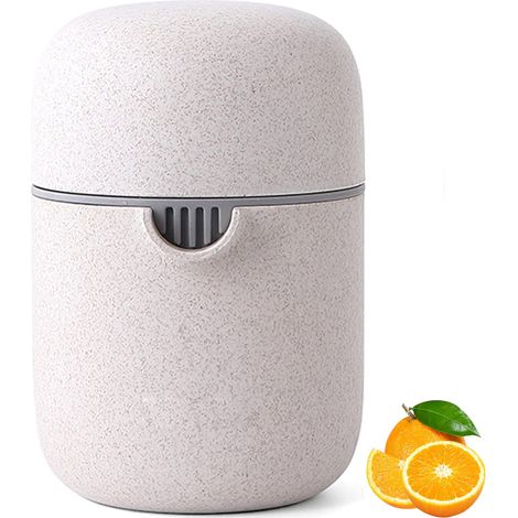 Presse-agrumes manuel simple, presse-citron, petit presse-agrumes portable avec deux modes d'utilisation pour les fruits. (1/5)