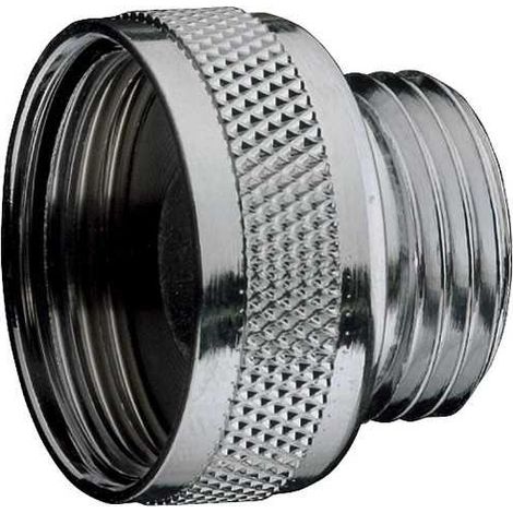 Hansgrohe Gewindenippel 3/4" AG x 1/2" IG Messing verchromt