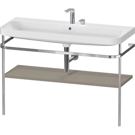 Set c-bonded Duravit Happy D.2 Plus con soporte metálico,