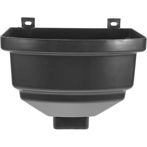 Connecteur Gouttière PVC Robuste Entonnoir Arc pour Récupération Eau Pluie Dérivateur Tuyau Drainage Installation Rapide Conçu pour Usage Extérieur Adapté Aux Eau (1/5)