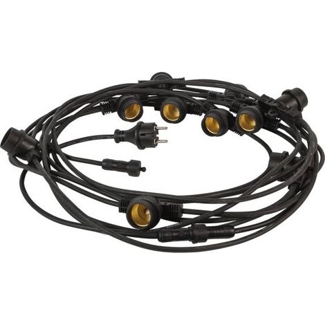 Fanton luminaria 10mt h05rn-f 10 luci e27 prolungabile 62989 (1/3)