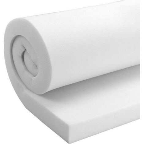 tendaggimania Lastra Gommapiuma Imbottitura Poliuretano Densità 18-100x200 CM - spessore 8 cm