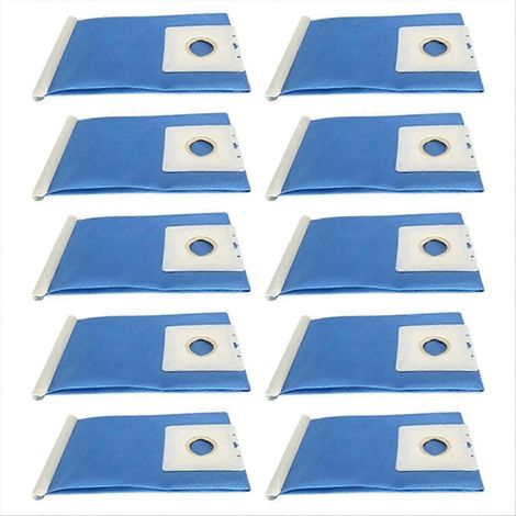 Große, wiederverwendbare blaue Staubbeutel mit großem Fassungsvermögen, 10er-Packung, zum Nähen (1/5)