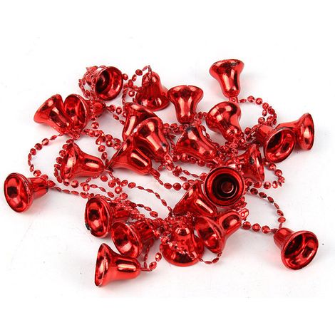 Guirlande De Clochettes De Noël - 290 Cm - En Plastique Abs - Pour Décoration Fête Mariage Diy (1/5)