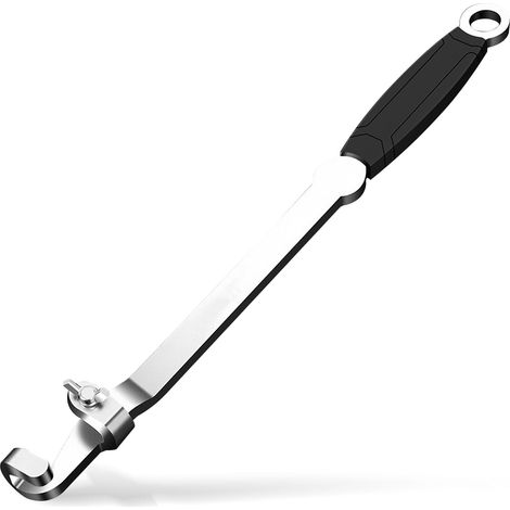 Outil d'extension de clé à molette, 400 mm, clé dynamométrique en acier au carbone, rallonge de clé à tige, outils pour mécanicien et réparation automobile (1/5)