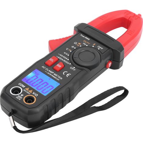 Pince multimètre numérique TRMS 600V AC/DC à changement automatique de gamme ETCR6420 (1/5)