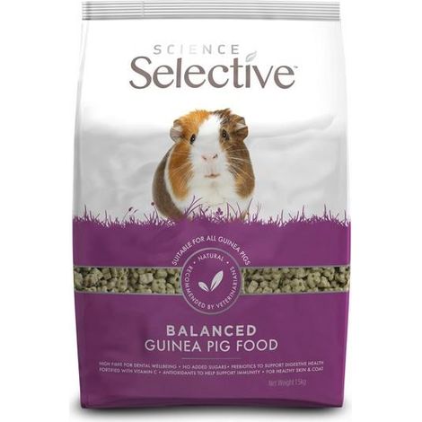 Supreme Guinea Pig Science Selective 1.5kg PK4 - 14000
