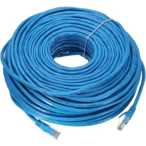 TEMPSA Câble Réseau 50M RJ45 CAT6 Ethernet LAN (1/4)