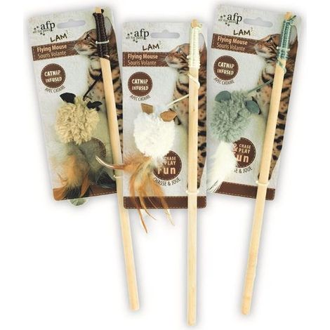 All For Paws Lamb Flying Mouse Mixed Colours (SNG) - PK 1 - 30797