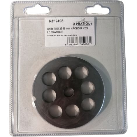 Universelle Edelstahlgitter ø 16 mm Hachoir Nr. 22 - Le Pratique