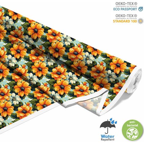 TESSUTI DECORATIVI PER ESTERNI OXFORD - Motivo Fiori I DX5579 (1/5)