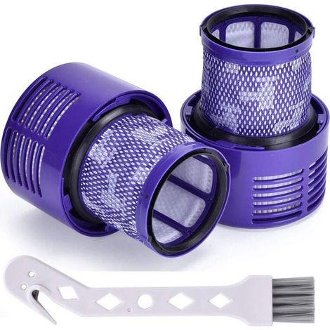 2er-Pack waschbarer HEPA-Filter als Ersatz für Dyson V10 Cyclone Series, V10 Absolute, V10 Animal, V10 Total Clean, SV12, ersetzt (V10) (1/4)