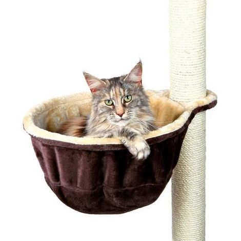 TRIXIE Sac confort pour arbre a chat - Brun et beige - Pour chat (1/4)
