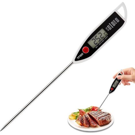 Termómetro de carne premium,Termómetro de cocina,Termómetro digital,Termómetro para alimentos,Termómetro para barbacoa,Termómetro central (1/5)