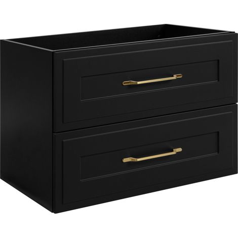 Rodan Waschbeckenunterschrank 120 cm, Beige Matt, 46 x 120 x 77 cm, MDF, feuchtraumgeeignet, Badmöbel Unterschrank