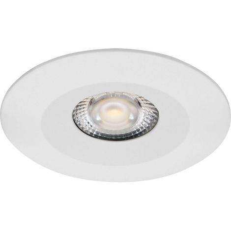 Spot encastré ASPEN Vol.1 rond fixe blanc LED 5W 36° 450lm 3000/4000K (CCT) ARIC 51223 (1/6)