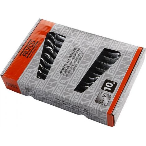 Set de clés fixes, boîtier en carton alyco orange ALYCO 170081 (1/5)