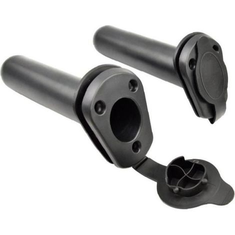 Porte-Tige Kayak - Support Canne à Pêche Encastrable - Angle Réglable 30° - Compatible Kayak et Bateau - 1 Pièce (1/4)