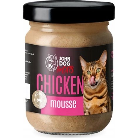 JD per gatti Adulto Mousse di cibo umido 100 g - Mousse di pollo 100 g