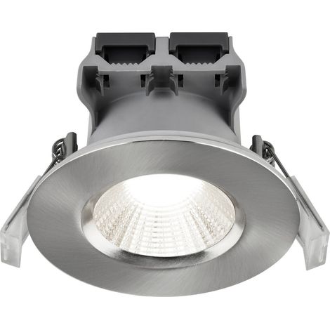 Spot encastré FREMONT 3-Kit Métal Acier Brossé, H.6.8 - IP65 4000K- LED Module /Nordlux Intérieur (1/5)