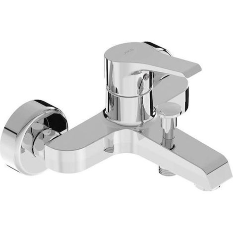 Jika Cube - Grifo de bañera, cromo H3211W70044001 (1/2)