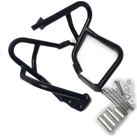 Schwarzer Motorschutzbügel für BMW R1200R Motorrad (2007-2014). (1/5)
