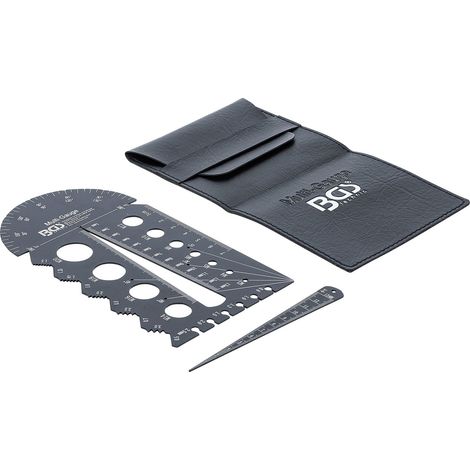 BGS Tornillo  y plantilla  de roscas  métricas M3  - M20,  0,5 -  13,00 mm  - 74247 (1/5)