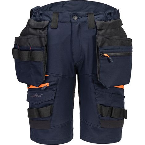 Bermuda Holster Amovibles DX4 Marine Foncé 2XL - FR(54) - UK(44)